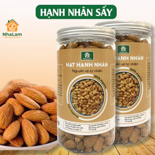 Hạnh Nhân Sấy Nguyên Vị Thơm Giòn, Giảm Cân, Ăn Kiêng, Keto NHALAM FOOD