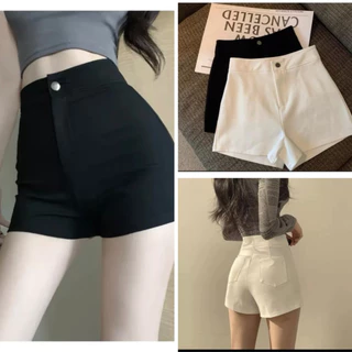 Quần short nữ cạp cao siêu tôn dáng_Quanshort035_K44