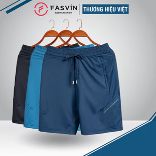 Quần short nam thun lạnh thể thao Fasvin HL23586.HN chất Nilon cao cấp mềm mát siêu co giãn