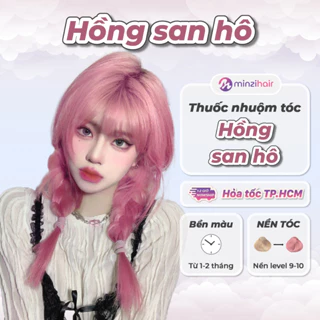 Thuốc nhuộm tóc Màu Hồng San Hô - Minzihair, Minzihair HCM