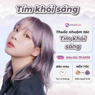 Thuốc nhuộm tóc Tím Khói Sáng - Cần Tẩy Tóc - Minzihair, Minzihair HCM