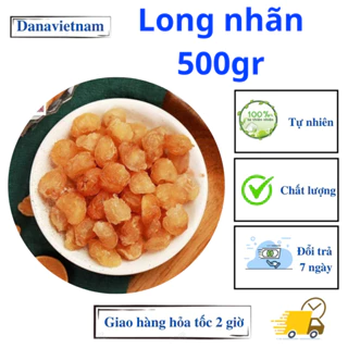 Long nhãn hưng yên sấy khô - trọng lượng 500gr - an thần, bồi bổ trí nhớ