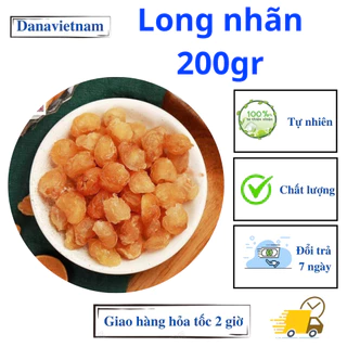 Long nhãn hưng yên sấy khô - trọng lượng 200gr - an thần, bồi bổ trí nhớ