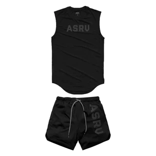 Bộ đồ tập gym nam ASRV training tanktop,mẫu quần áo gym nam phong cách