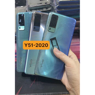 bộ vỏ vivo Y51-2020 / Y31 - 2020 ( gồn, sườn ,maket,lưng.nút bấn ,kính cam)