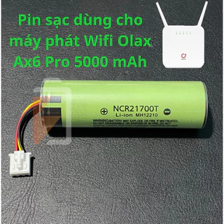 Pin sạc cho bộ phát wifi Olax Ax6 Pro 5000mAh Panasonic nội địa nhật