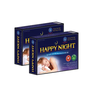 Viên uống ngủ ngon Happy Night - Giúp ngủ ngon , sâu giấc , sảng khoái khi thức dậy - Giải pháp mới cho người bị mất ngủ