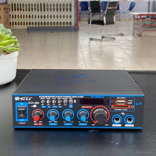 Amply Mini BT 309A - Hỗ Trợ Đa Chức Năng, Điều Chỉnh Echo Treble Bass, Bluetooth 5.0, Công Suất 100w, Âm Thanh Rõ Ràng