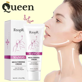 Kem Dưỡng Da Cổ RtopR mango neck firming cream 40ml Nâng cơ vùng da cổ, xóa nếp nhăn vùng cổ