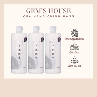 Nước hoa hồng Tía tô Chinoshio 500ml (CHÍNH HÃNG)