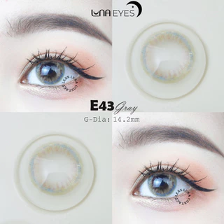 Lens LUNA EYES - Kính áp tròng 43 Gray giãn vừa cận từ 0-6 độ JOLLY STORE