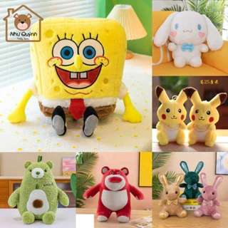 Gấu bông mini cute gấu bông làm móc khóa, quà tặng nhiều hình thù dễ thương 20- 25cm chọn mẫu