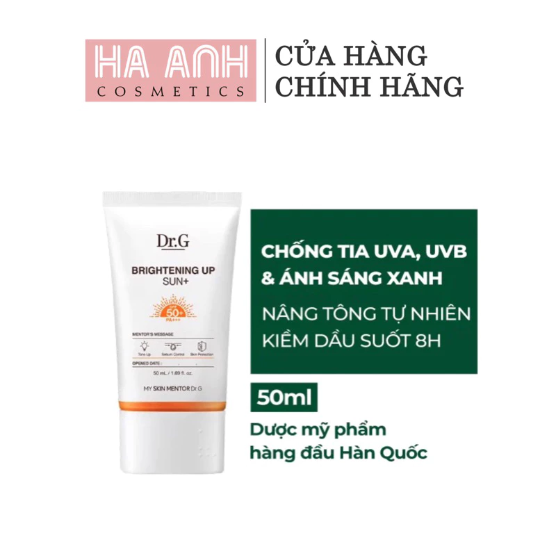 Kem Chống Nắng Dr.G Brightening Up Sun SPF 50 PA+++