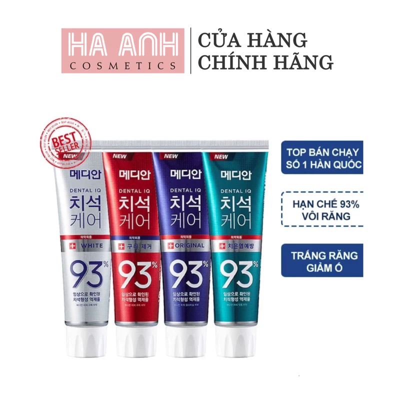 Kem Đánh Răng Median Dental IQ 93% Toothpaste 120g