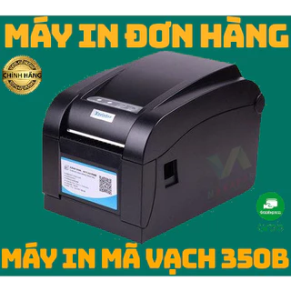 Máy in đơn hàng, máy in mã vạch Xprinter 350B, Máy in tem trà sữa, máy in decal nhiệt XP 350B