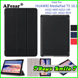 Bao da Huawei Mediapad T5 10 10.1 inch - Huawei MediaPad T5 10 AGS2-W09 L09 L03 W19 chân đế gấp nam châm