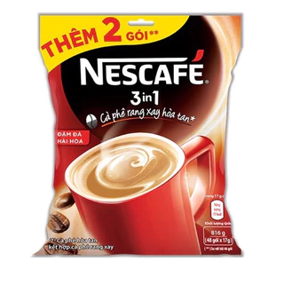 Bịch Cafe sữa Nescafe 3in1 hoà tan đậm đà bịch 46gói