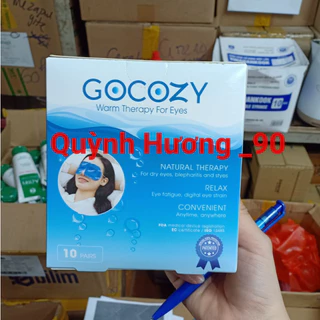 Chườm ấm mắt GOCOZY hộp 10 túi chườm giúp làm giảm cảm giác khó chịu ở mắt