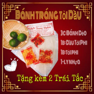 Banh Tráng Tỏi Dầu. Trung Nghĩa