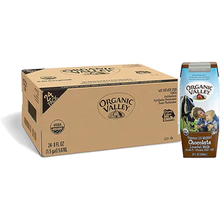 Thùng 24 hộp sữa hữu cơ Organic Valley 236ml Chocolate