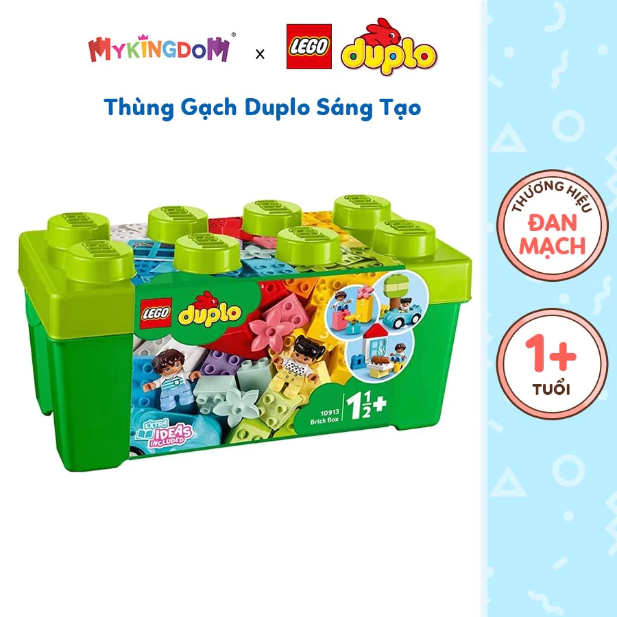 LEGO DUPLO 10913 Thùng Gạch Sáng Tạo - 65 chi tiết