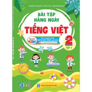 Sách - Bài Tập Hằng Ngày Tiếng Việt Lớp 2 - học kì 1 - Cánh diều (1 quyển)