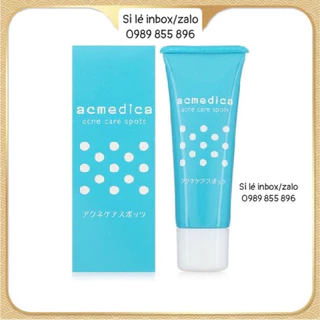 Gel giảm mụn, ngăn ngừa sẹo thâm Naris Acmedica Acne Care Spots 25g - Mỹ phẩm Naris Japan Nhật Bản