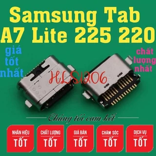 Chân sạc samsung Tab A7 Lite 220 225