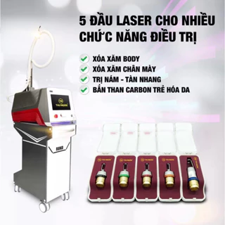 Máy laser Ruikd xoá xăm, xoá nám, xoá tàn nhang