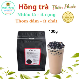 Hồng trà (trà đen) Thiên Phước gói 100g - loại ngon đậm vị