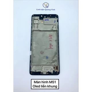 Màn hình SamSung M51 Zin liền khung