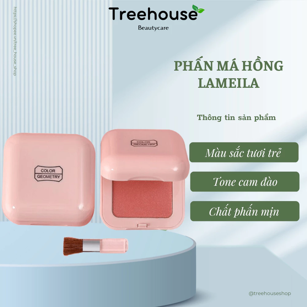 Phấn Má Hồng Lameila Gốm Vitality Blush TREEHOUSE SHOP