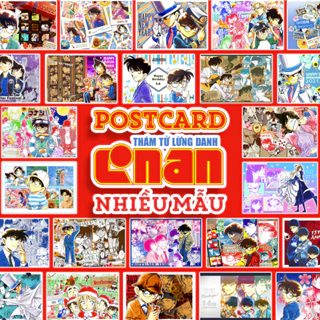 Postcard CONAN phiên bản sự kiện - POSTCARD ANIME MANGA THÁM TỬ LỪNG DANH CONAN