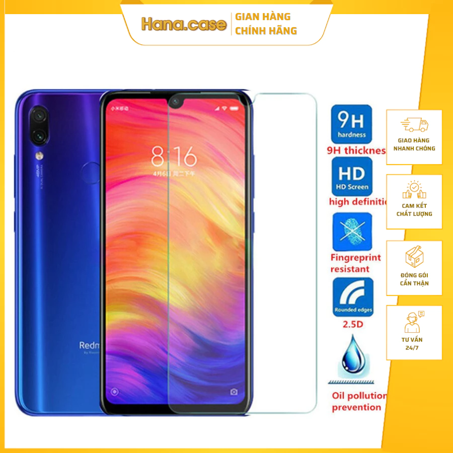 Kính cường lực bảo vệ màn hình dành cho Xiaomi Redmi Note 8 4X 5 4A 5A 6 6A 7 7A S2 K20 K30 8A 8T Pro Plus A2 lite