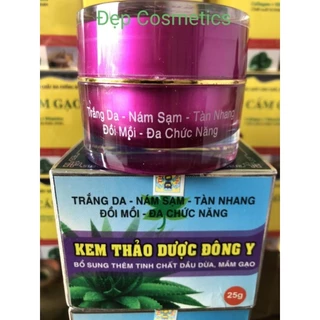 Kem Thảo Dược Đông Y Dưỡng Trắng Da Giảm Nám Tàn Nhang Đồi Mồi ,hộp 25gram