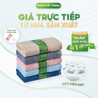 Khăn Tắm Khăn Mặt Khăn Gội Đầu KHĂN MÂY TOWEL Cao Cấp Chất Liệu Sợi Lụa Tre Mềm Mại, Thấm Hút Nhiều Kích Thước