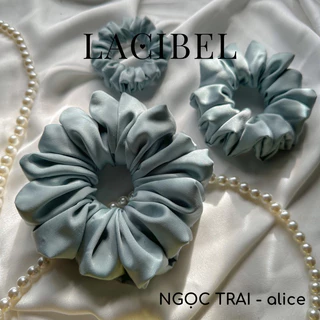 Scrunchies LACIBEL, cột tóc lụa handmade