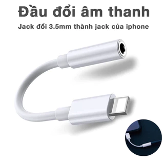 Cáp  chuyển đổi âm thanh cổng 3.5 sang cổng tai nghe 3.5mm dành cho điện thoại