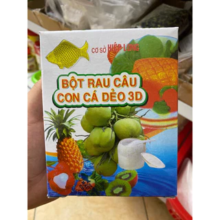 Bột rau câu con cá dẻo (10g)