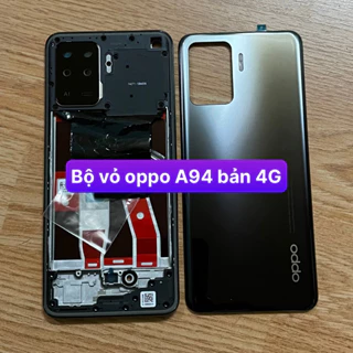 bộ xương vỏ zin oppo A94 (4G) kèm khay sim,phím,kính camera