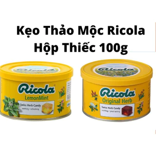 Kẹo Ricola Thảo mộc Thụy Sĩ 100g - Lemon Mint/ Original