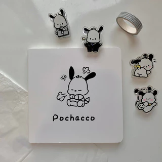 Sổ tay Pochacco 100 trang hoạt hình cute (ảnh thật) - namise.co