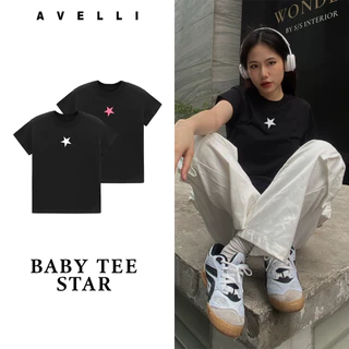 Áo baby tee Star phông unisex Local Brand chất thun cotton dày dặn THE AVELLI