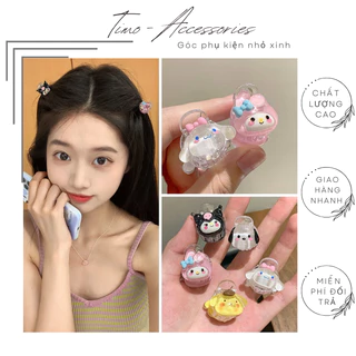 Kẹp Tóc Nhỏ Nhiều Màu Mini Cute Càng Cua Kuromi Timo KT38