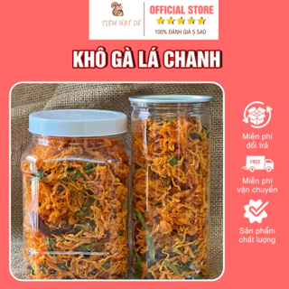 Khô Gà Lá Chanh Tiệm Hạt Dẻ - Khô Gà Đươc Chế Biến Kỹ Càng, Sấy Khô Cùng Gia Vị Hòa Quyện Vào Vị Lá Chanh