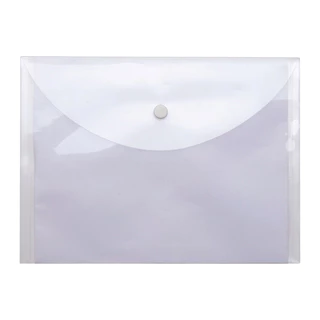 Bìa Nút A5 không hoa văn Plastic Clear Bag (1 bọc 10 cái)