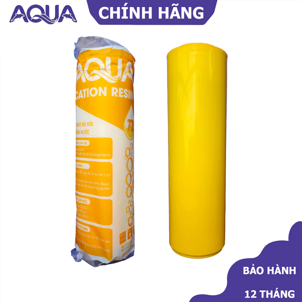 Lõi Lọc Cation 10 inch - Lõi Khử Đá Vôi - Làm Mềm Nước - Lõi lọc nước