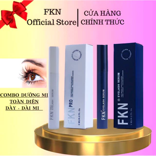 Combo 2 lọ serum dưỡng mi toàn diện FKN ngày+ đêm 5ml/lọ hiệu quả sau 7-15 ngày sử dụng giúp mi dài,dày chắc khoẻ