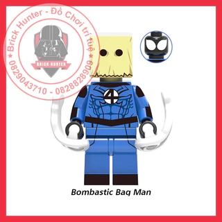 Marvel Super heroes minifigures Bombastic Bag Man mô hình lắp ráp nhân vật người nhện