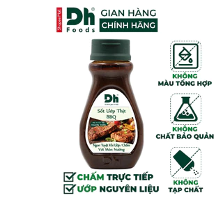 Sốt ướp thịt BBQ DH Foods gia vị nước sốt chế biến hải sản đồ nướng 200gr - DHGVU05